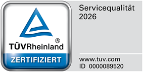 Auto und Motorrad Johann Sauer e.K. ist von TÜV Rheinland zertifiziert Bild mit Zertifikat von TÜV-Rheinland